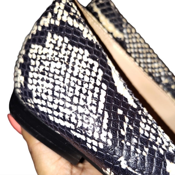 Coach Harper Snake Print Studded Loafers size 8 - Picture 11 of 16